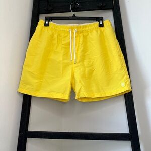 Reiss Bright Yellow Men's Swim Trunks